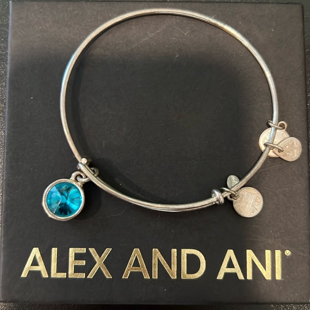 Alex and Ani December Birthstone Bracelet